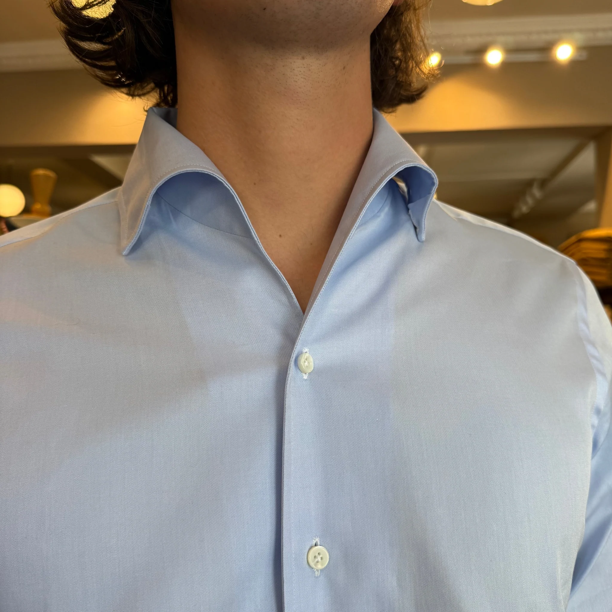 Cotton blind button down shirt - Image 6