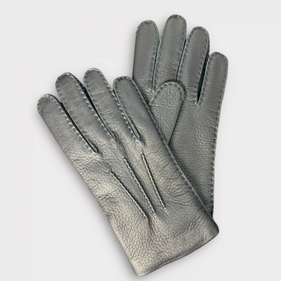 Deerskin leather gloves - Image 5