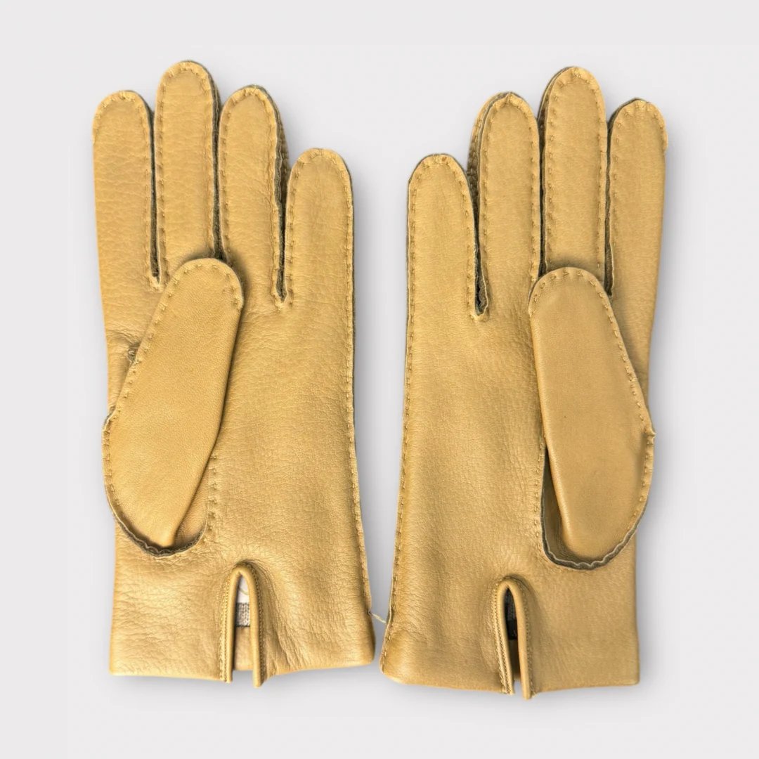 Deerskin leather gloves - Image 7