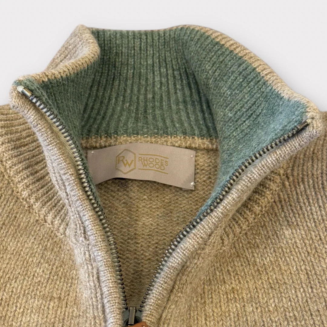 Geelong lambswool Full zip - Image 10