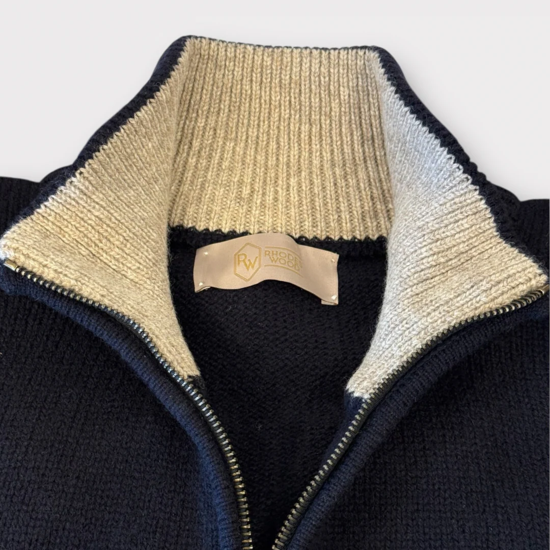 Geelong lambswool Full zip - Image 11