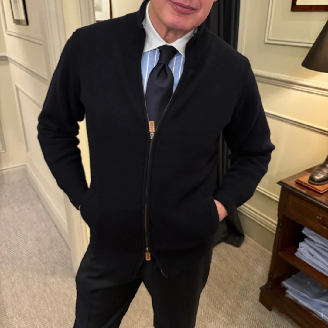 Geelong lambswool Full zip - Image 13