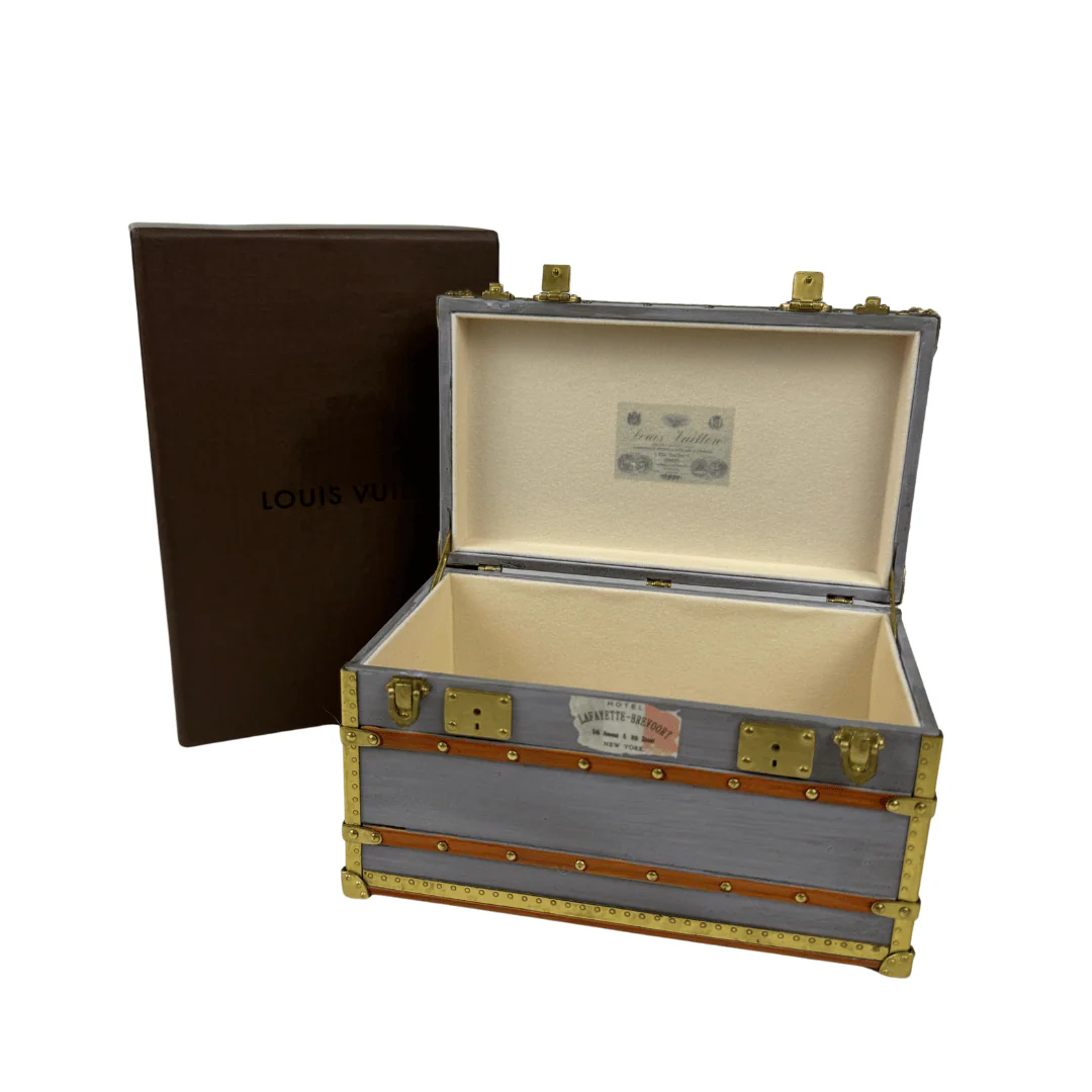 Louis Vuitton Zinc Mini Trunk - Image 3