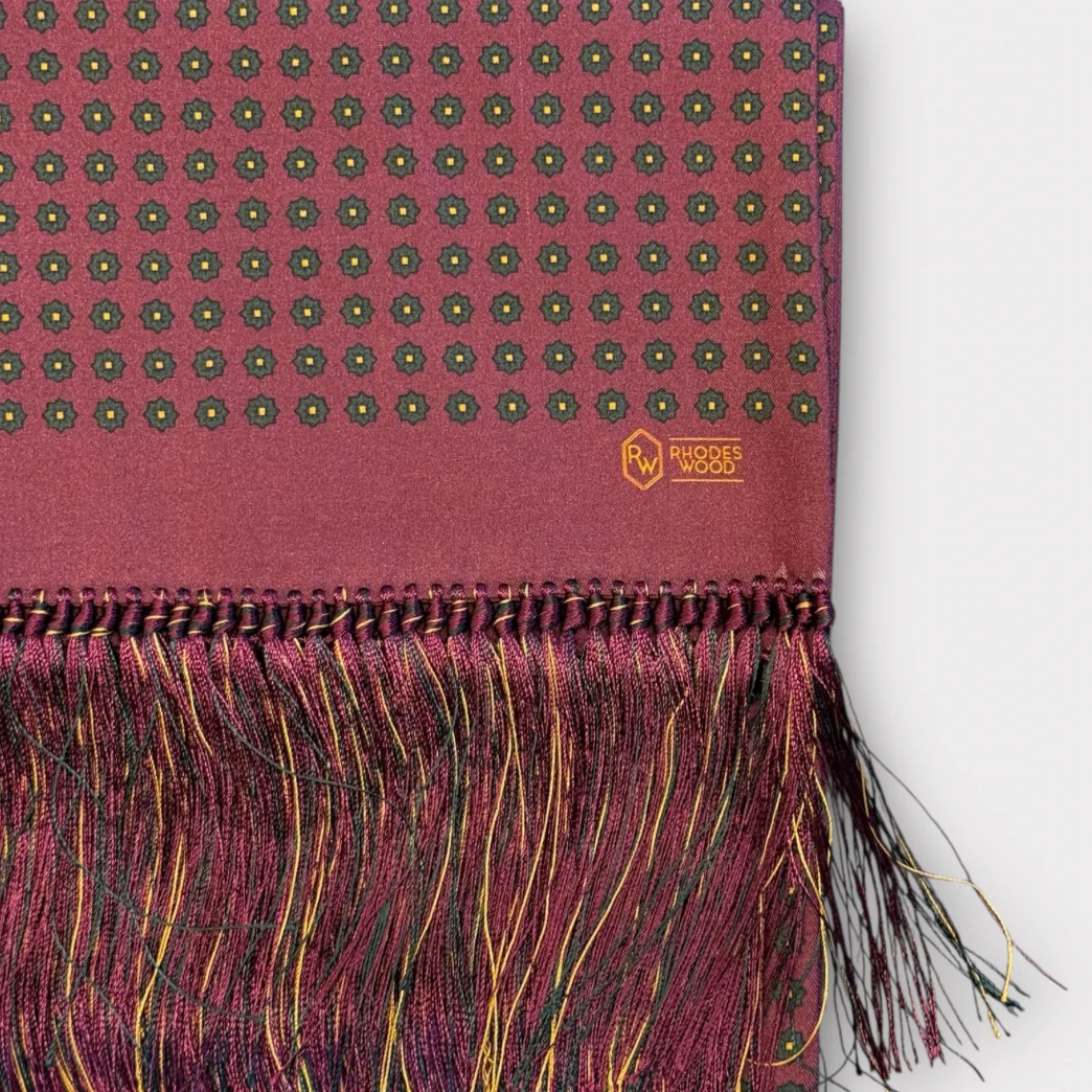 Mini medallion Silk scarf - Image 8